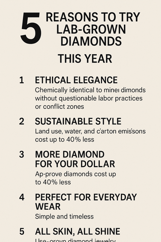 5 Reasons to Choose a Lab-Grown Diamond Necklace