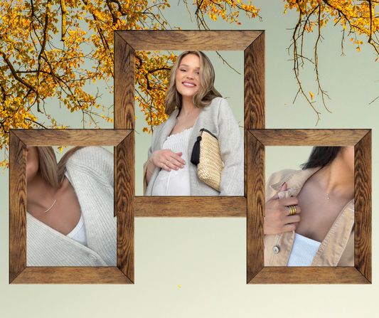 Autumn Glow: Styling Your Diamond Dot for Fall