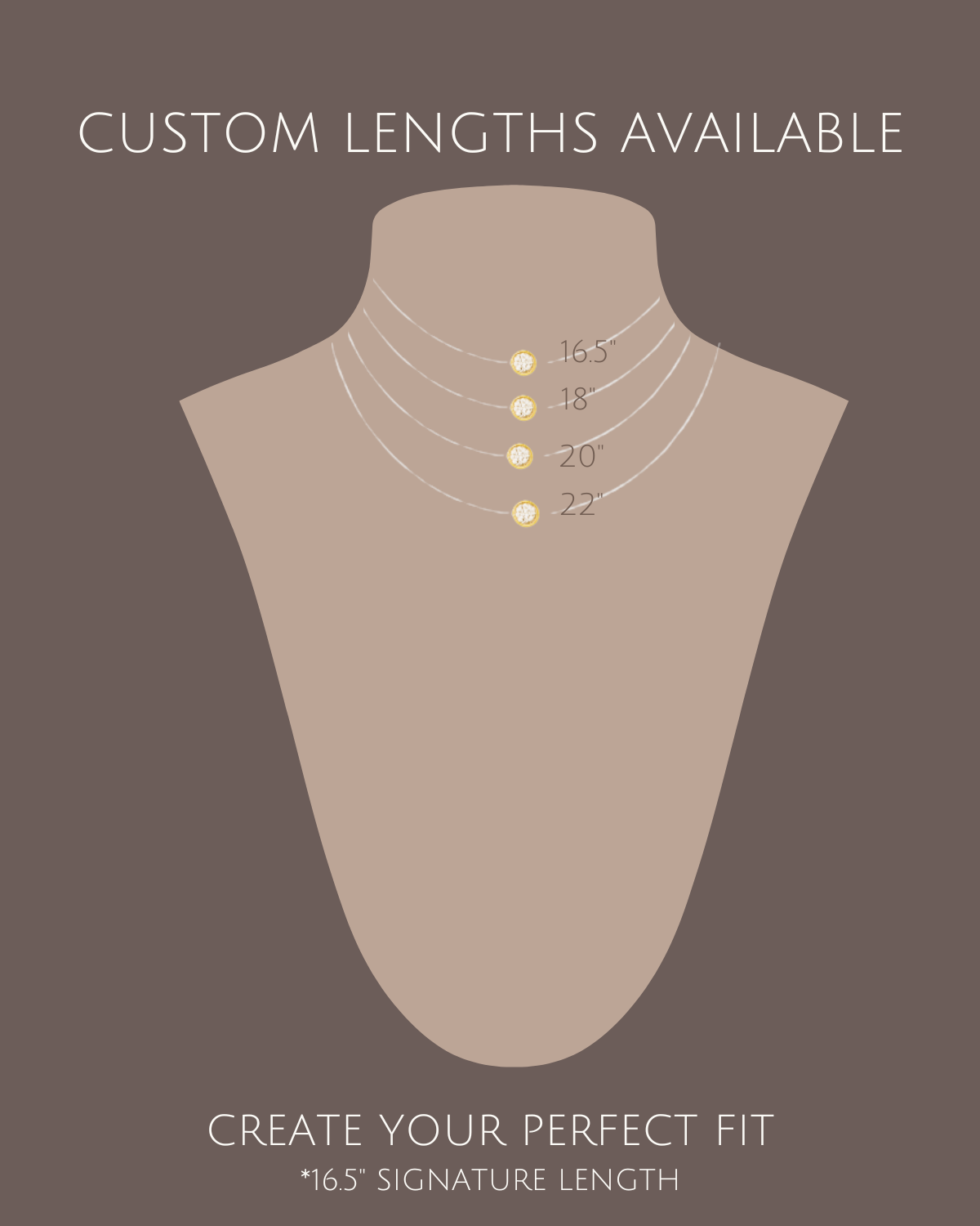 CUSTOM FLOATING DIAMOND NECKLACE -14k Gold