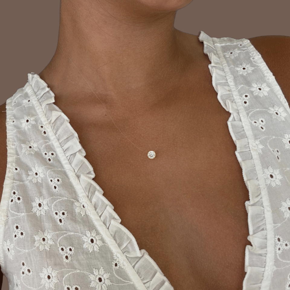 What Makes a Floating Diamond Necklace So Timeless?