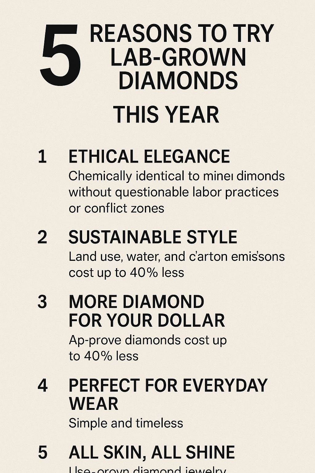 5 Reasons to Choose a Lab-Grown Diamond Necklace