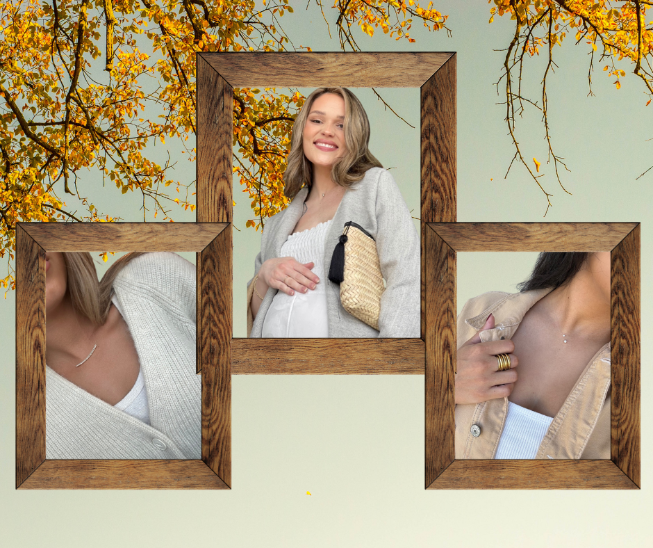 Autumn Glow: Styling Your Diamond Dot for Fall